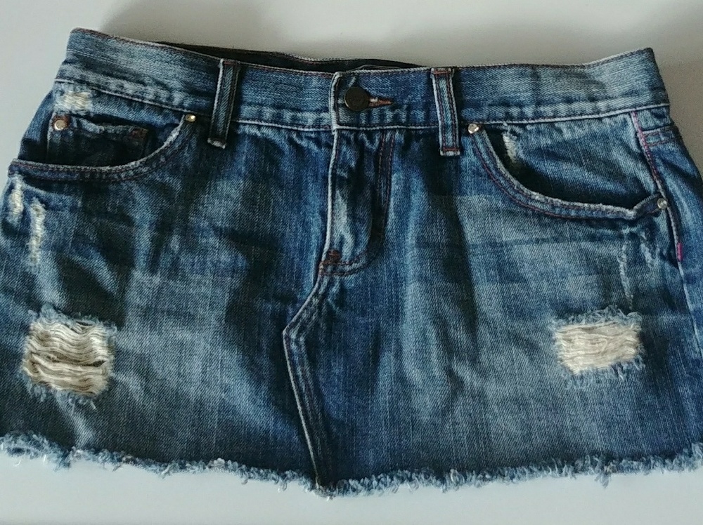 PINK Victoria's Secret Denim Skirt